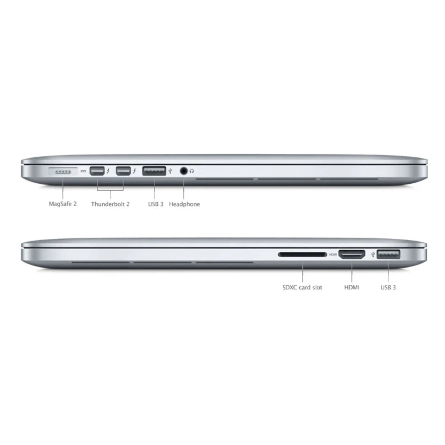 Apple MacBook Pro 2015 (A1398) Laptop – Intel Core i7, 15.4" Retina Display, 16GB RAM, 256GB SSD – Refurbished Unit | S/N: G8WN